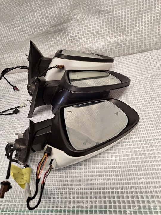 фото №6, Зеркало левая maserati ghibli m157 рестайлинг 2018- 18 pin asysten камера европа