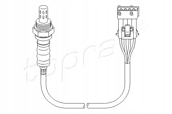 фото №1, Topran лямбда-зонд citroen berlingo 1.1 i mfhdz.