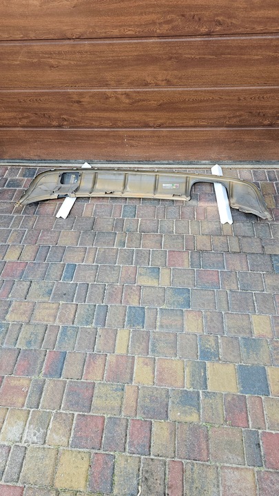 фото №3, Audi rs3 спойлер диффузор 8p4807434h