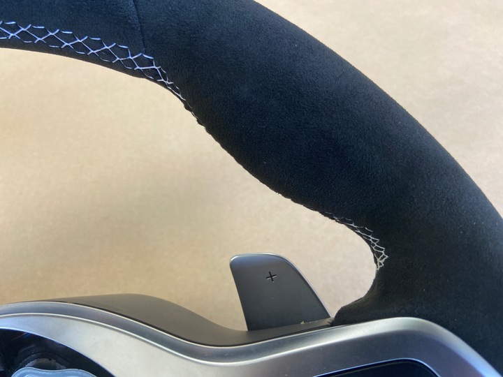 фото №4, Bmw g20 g21 g22 g23 g26 g30 g05 g01 руль m набор алькантара лепестки