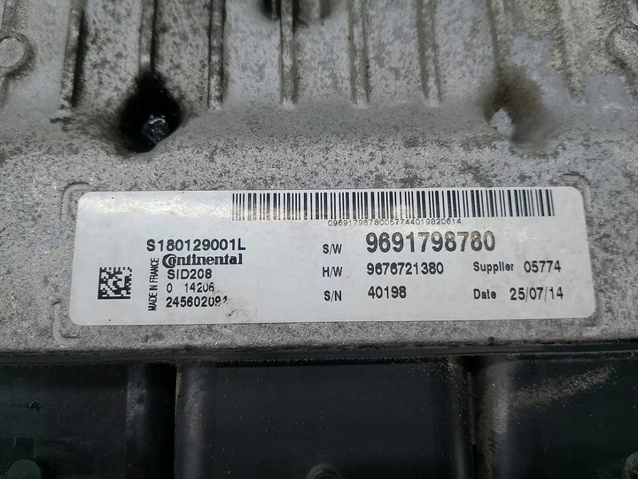 фото №12, Набор стартовый иммобилайзер citroen jumper iii 1383776080 9691798780 01099001