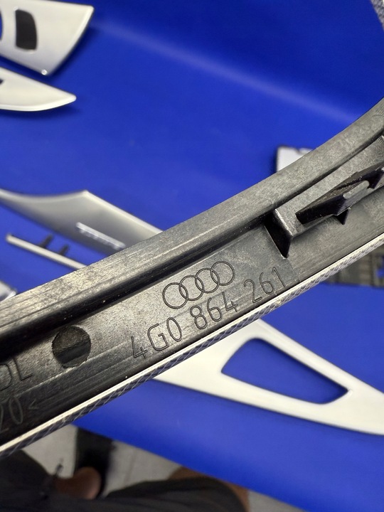 фото №13, Audi a6 c7 декоры алюминий комплект 4g1853190 4g0864261