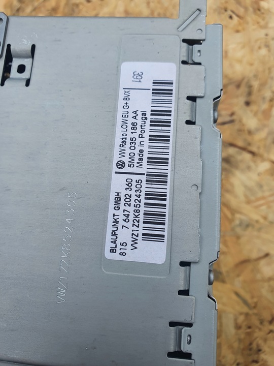 фото №5, Радіо vw polo 5m0035186aa без гідропідсилювача код