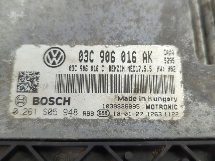 фото №7, Блок управления двигателем (ecu) skoda octavia 2 рестайлинг 2010 03c906016ak