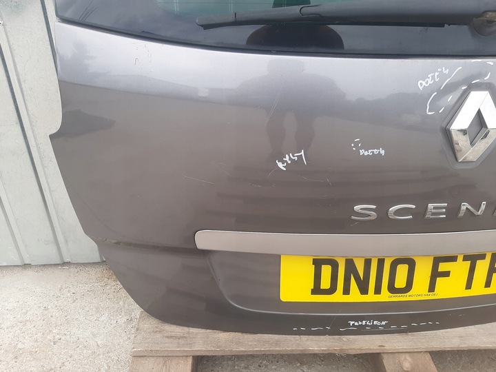 фото №6, Крышка стекло зад багажника renault grand scenic iii цвет teknc 2008-2012