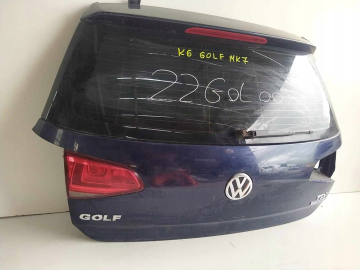 фото №3, Кришка багажника задня vw golf vii 12-20