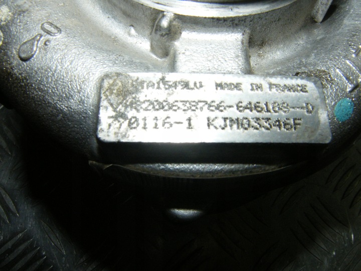 фото №3, Турбина турбонагнетатель renault trafic iii laguna espace iv megane 2.0dci