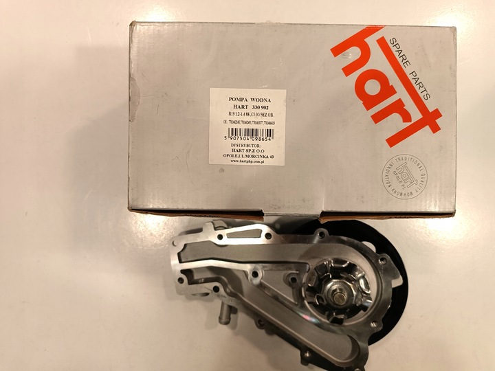 фото №2, Hart насос водяная r19 1.2-1.4 88- clio bez ob.