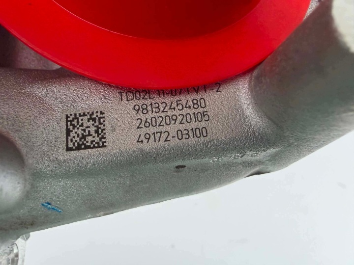 фото №8, Opel corsa f 1.5 синий hdi турбина турбокомпрессор новая oem номер 9226