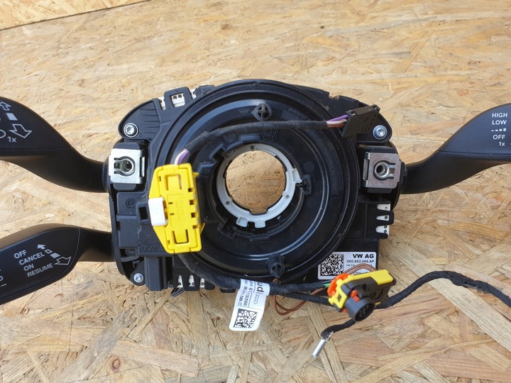 фото №5, Audi q3 8u лента подрулевые рычаги переключатель комбинированный 5k0953569ap