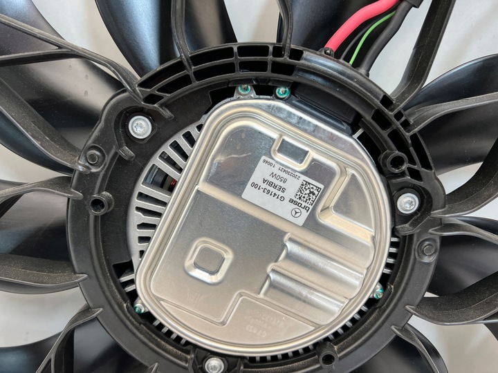 фото №6, Mercedes w223 w214 w254 вентилятор вентилятор радиатор оригинал oem n