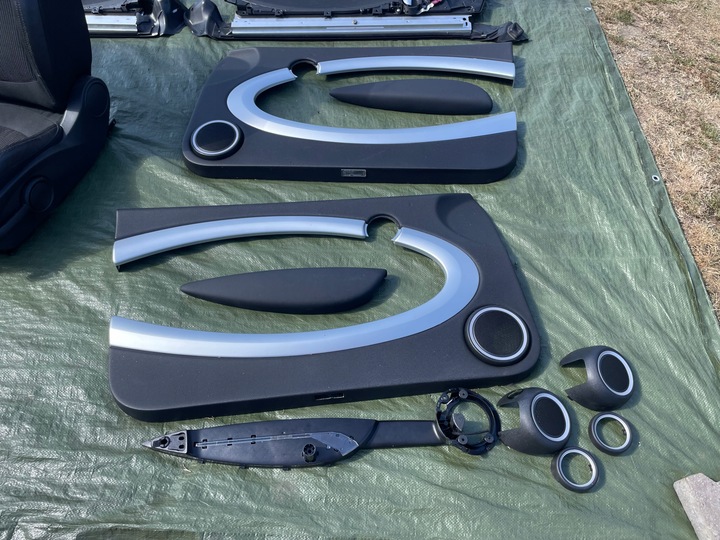 фото №13, Mini cooper s r56i сиденья диван подогрев обшивки кожа комплект европа