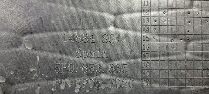 фото №4, Seat leon решітка бампер лівий перед 5f0853665