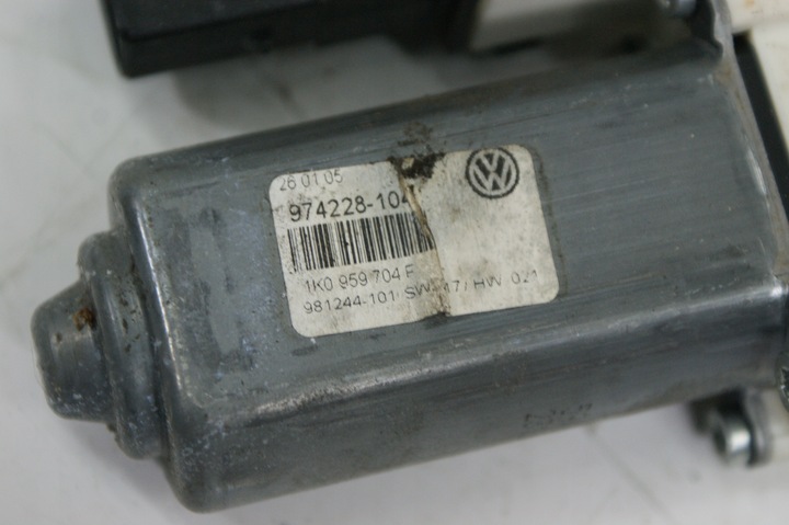 фото №15, Двигунчик підйому скла праві зад volkswagen passat b6 993425-200