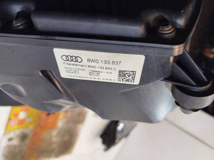фото №5, Корпус фільтра повітря audi a4 b9 1.4 tfsi комплект , зчеплення !