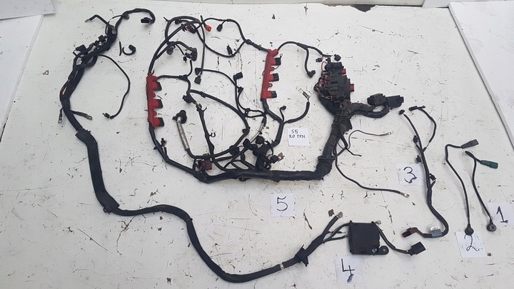 фото №1, Жгут установка двигателя audi s5 3.0 tfsi