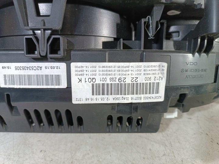 фото №5, Спидометр mercedes w212 a2129002229