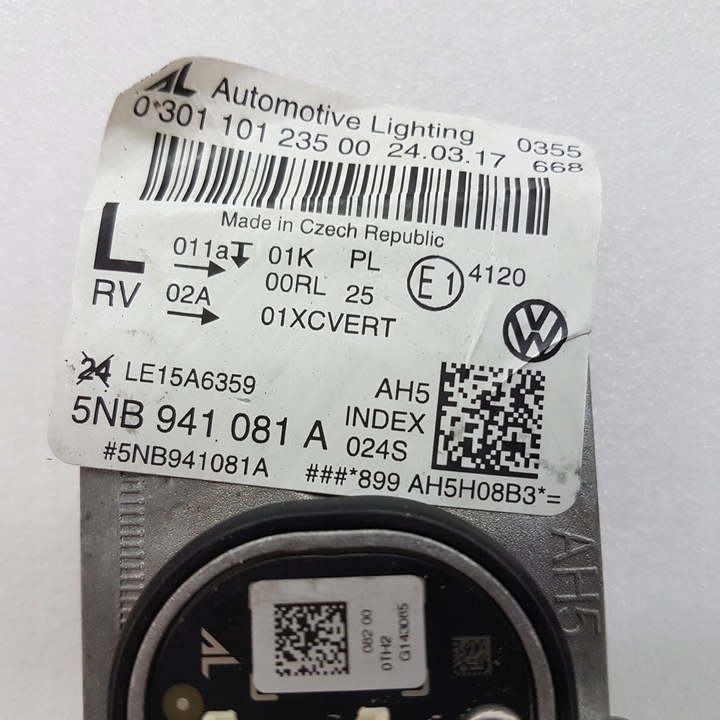 фото №3, Drl jeż led vw tiguan ii 5nb941081a le