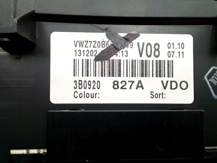 фото №8, Vw passat b5 рестайлинг спидометр приборы дизель 3b0920827a