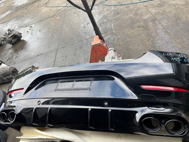 фото №9, Mercedes cls w257 amg бампер зад 6xpdc комплектный цвет 197
