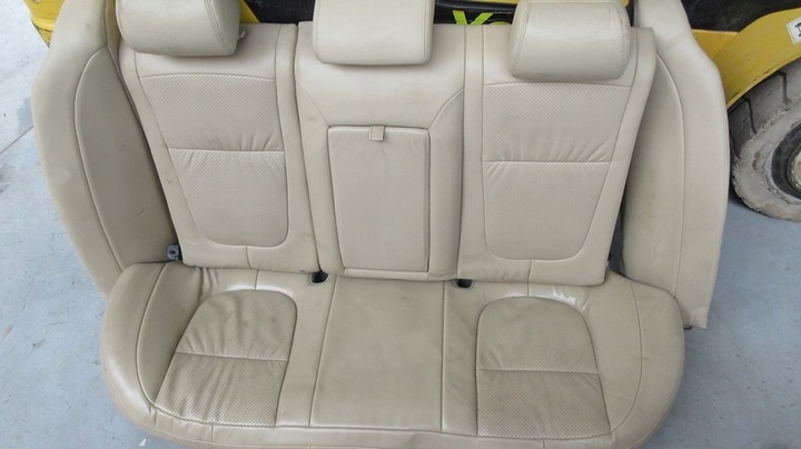 фото №14, Jaguar xf x250 сиденья левый переднее перед диван правые бежевый кожа комплект