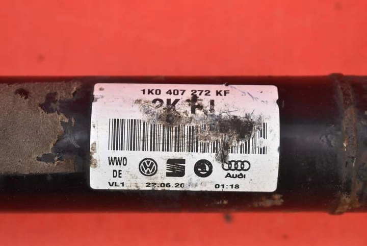 фото №8, Піввісь права перед seat altea 2.0 tdi 07r