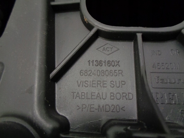 фото №6, Renault clio iv козирок спідометра 682408065r
