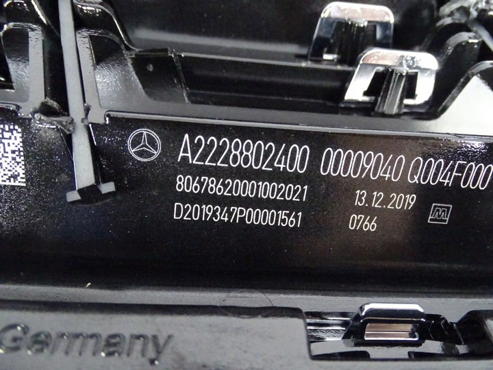 фото №6, Решётка радиатора mercedes s-klasa w 222 maybach рестайлинг оригинал