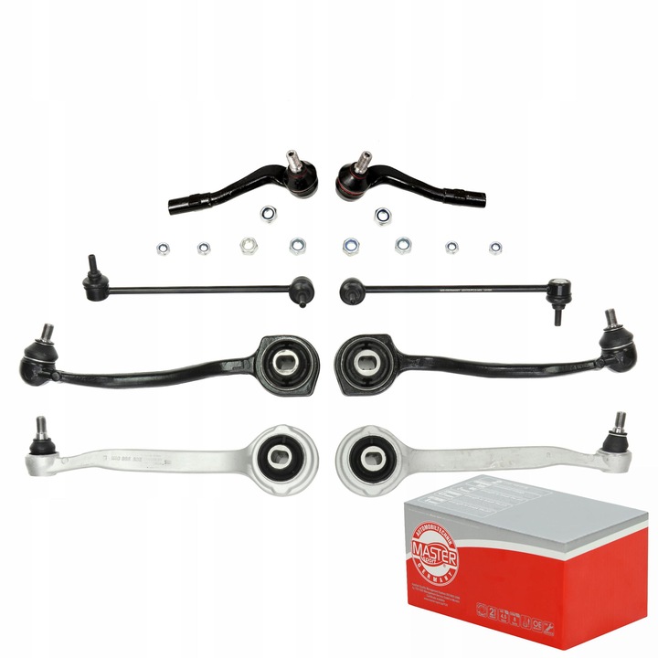 фото №15, Комплект набір важелів перед mercedes c w203 , clk c209 , clc cl203