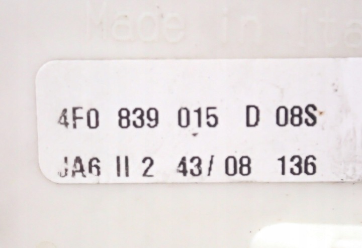 фото №11, Замок двері доводчик лівий зад 4f0839015d audi a6 c6