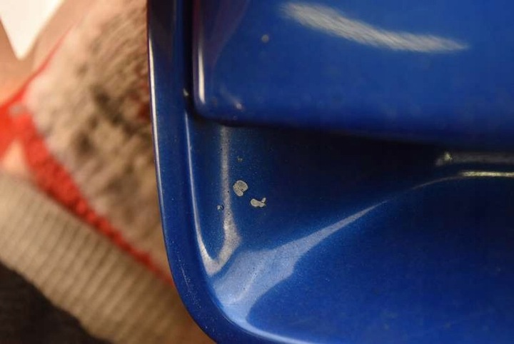 фото №8, Ручка правая перед передняя синяя cxb101520 mg zr 105 01-05