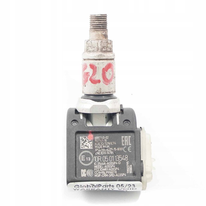 фото №9, Bmw датчик давления w колесо шины 433mhz 6887140