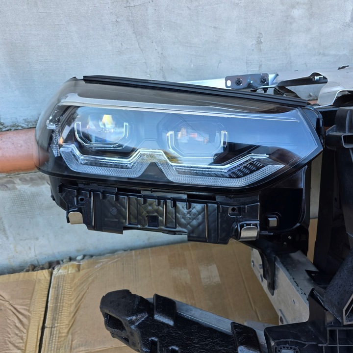 фото №5, Bmw x3 g01 x4 g02 lci м-пакет усилитель лампы бампер перед.