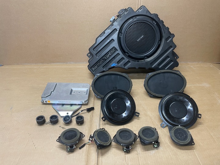 фото №1, Jeep grand cherokee wk2 набір динаміків harman кардон 68207346af