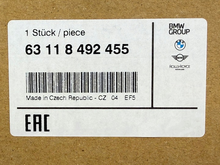 фото №13, Bmw f20 f21 лампа led левая новая оригинал 8492455