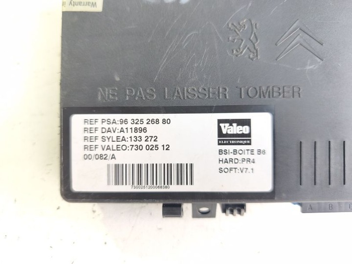 фото №3, Коробка модуль bsi citroen xsara picasso 9632526880