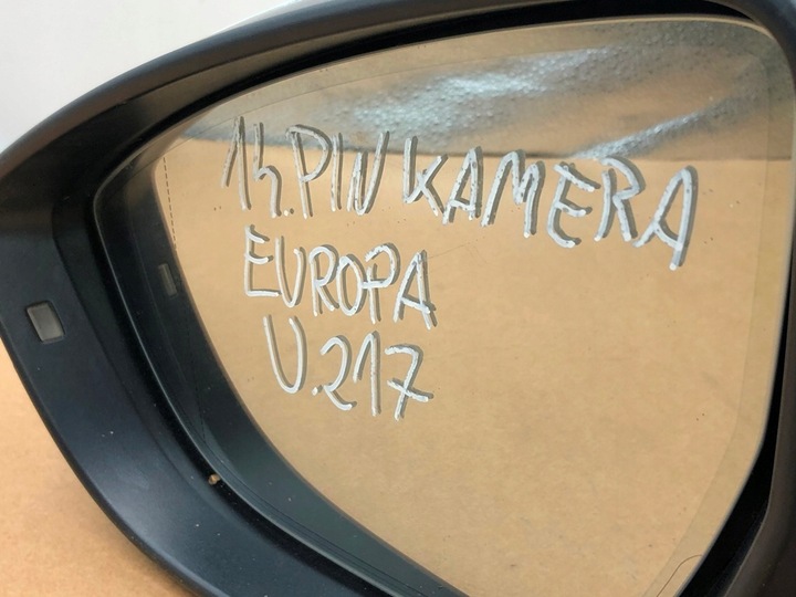 фото №12, Зеркало левая складной камера 14pin eu audi e-tron 55 2020- ls9r