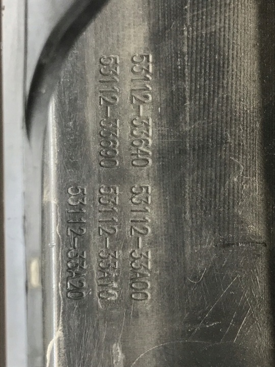 фото №11, Решітка w бампер переднє toyota camry viii 8 рестайлінг 21- 53102-33350