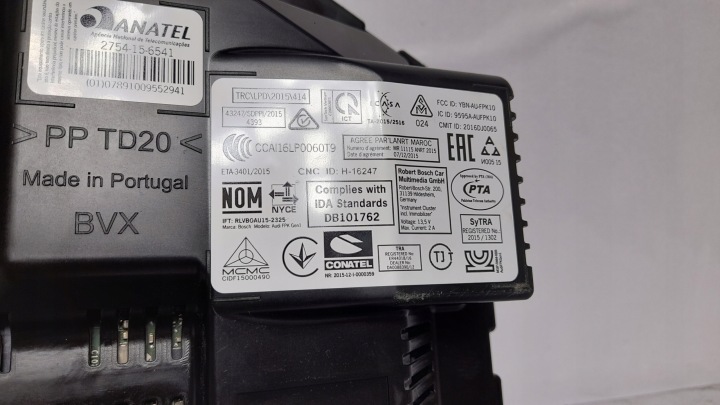 фото №12, Audi a3 s3 8v 16-20 панель приборов 8v0920790c 2.0 tfsi usa