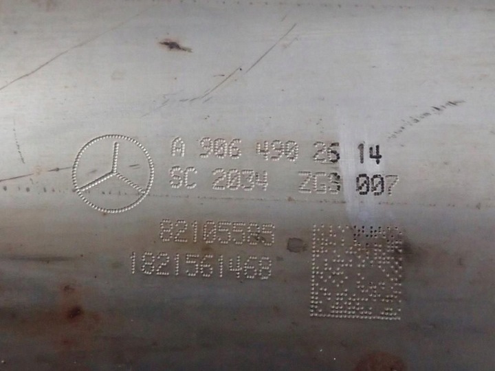 фото №4, Каталізатор фільтр fap dpf sprinter 906 w906 2.2cdi