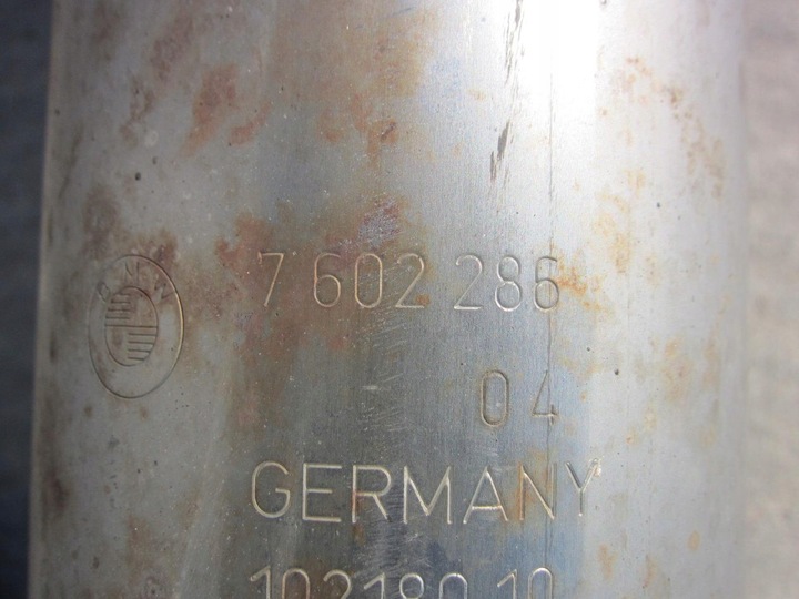 фото №10, Bmw 3 f34 gt 328i n26 глушитель конечный выхлоп задний зад катализатор 7645851