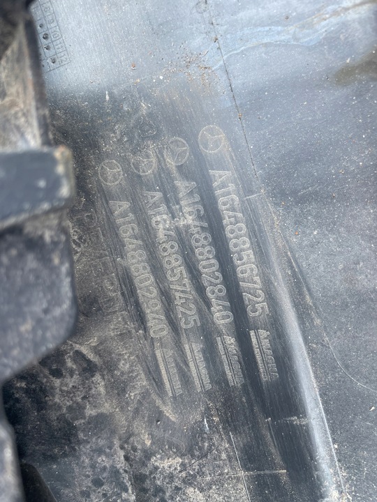 фото №12, Mercedes ml w164 рестайлінг задній бампер зад