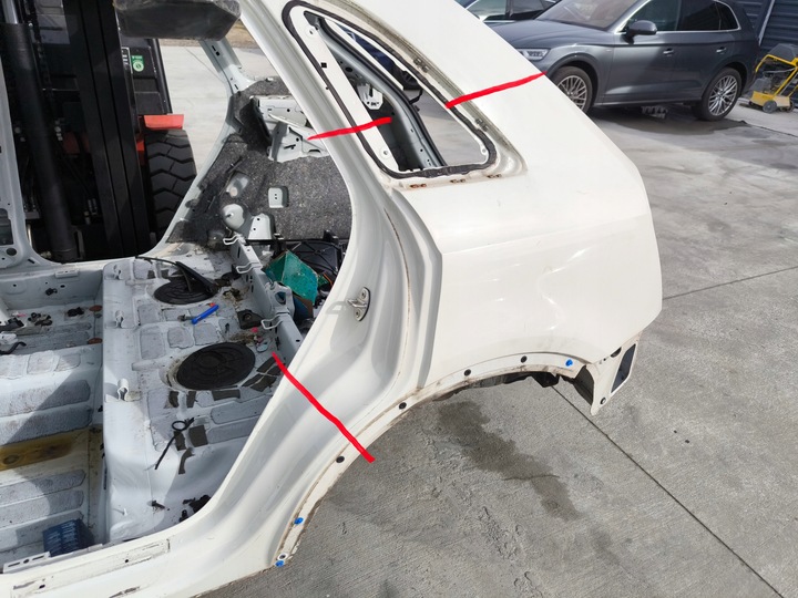 фото №3, Четверть крыло левый зад audi q3 8u 2011-2018 оригинал !!!