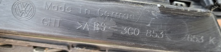 фото №9, Решётка решётка радиатора перед vw passat b8 рестайлинг r-line 3g0853651an