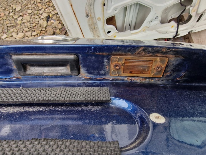 фото №13, Skoda fabia 2 ii hb крышка багажника зад задняя тёмно-синяя 9462