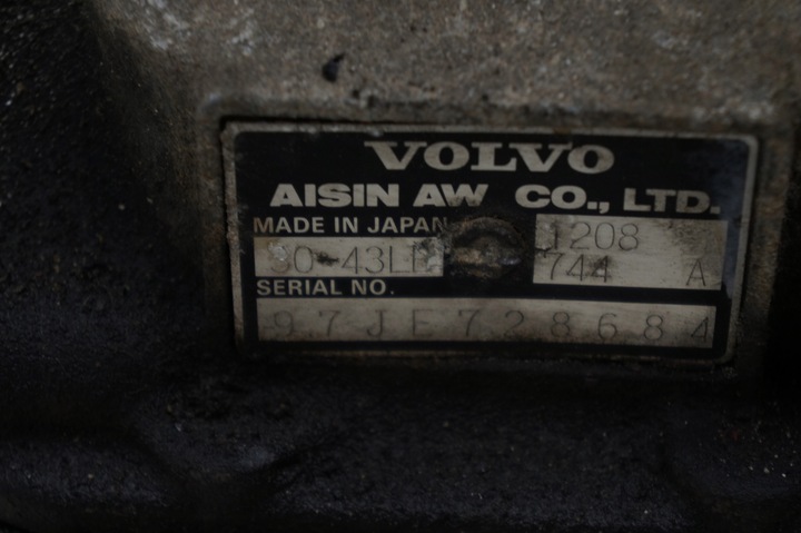 фото №7, Volvo 960 3.0 b 2.5 b коробка передач коробки передач 30-43le 1208744a 97je728684
