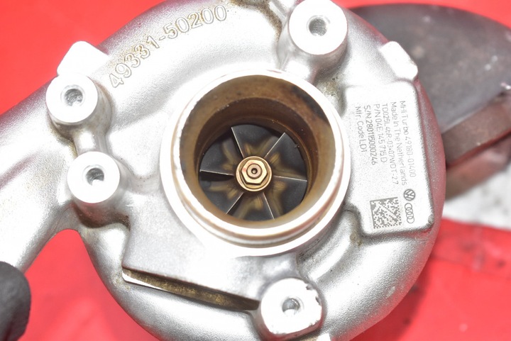 фото №10, Турбонагнетатель турбина 04e145715d 49180-01400 vw golf vii sportsvan 1.4 tsi