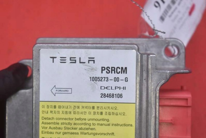 фото №7, Модуль датчик подушка  подушок 1005273-00-g tesla модель s 12-20