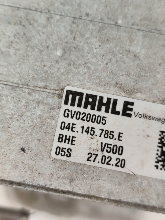 фото №6, Vw tiguan ii t-cross 1.5 tsi радиаторов воздуха интеркулер водяной оригинал