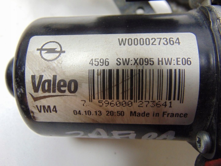 фото №9, Механізм двигун двірник лівий opel zafira c w000027364